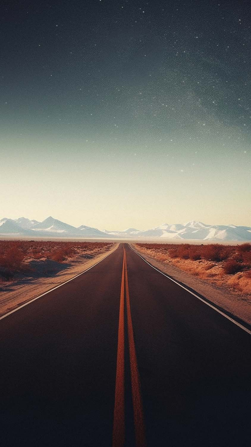 Long Road iPhone Wallpaper 4K  iPhone Wallpapers