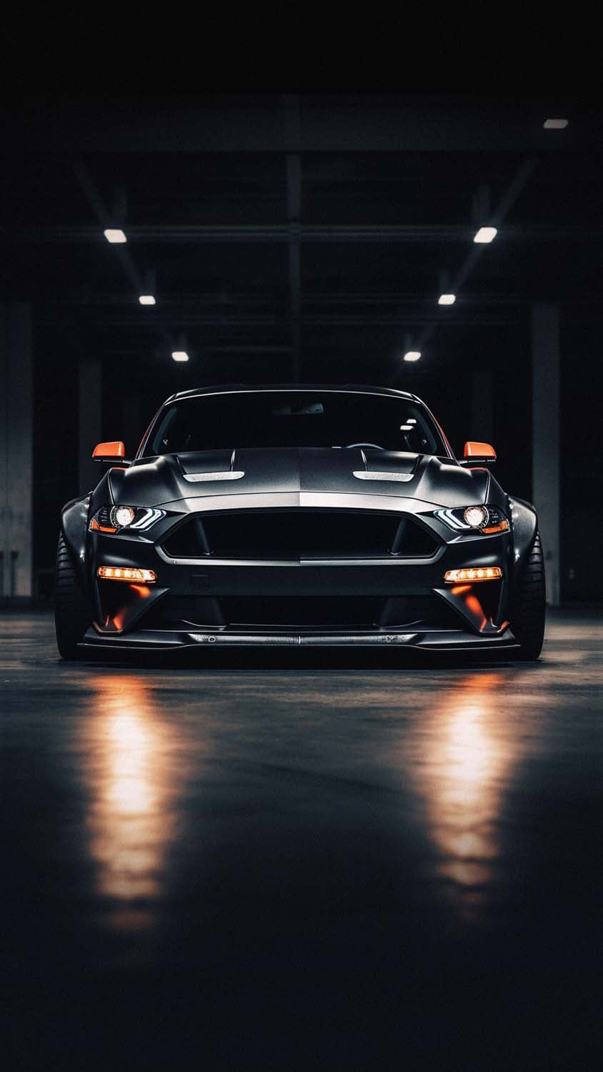 Ford Mustang iPhone Wallpaper 4K  iPhone Wallpapers