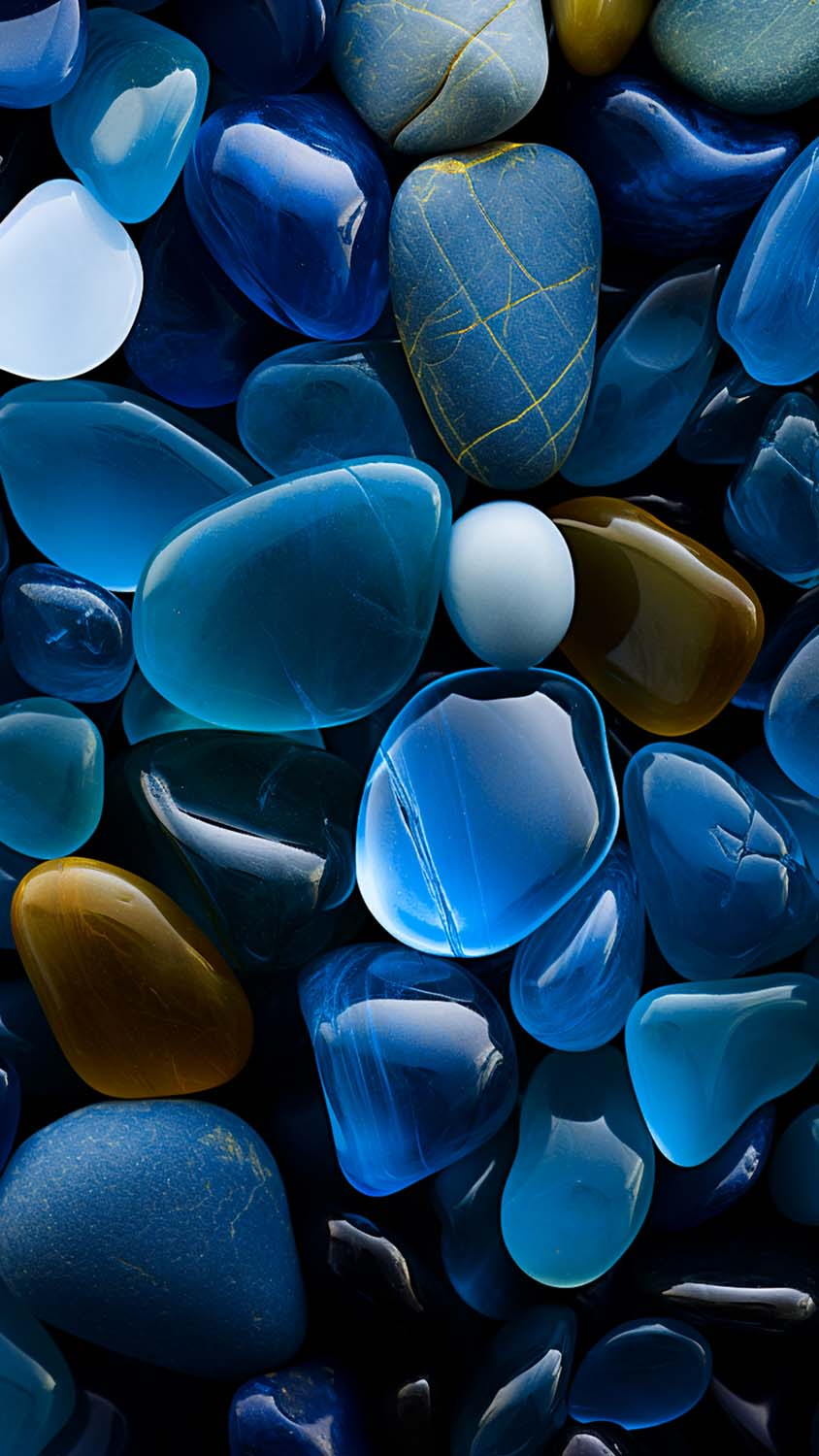 Blue Stones iPhone Wallpaper 4K  iPhone Wallpapers