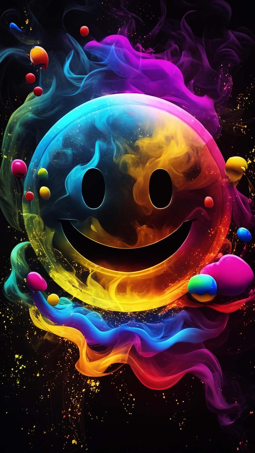 Smile Emoji iPhone Wallpaper 4K  iPhone Wallpapers