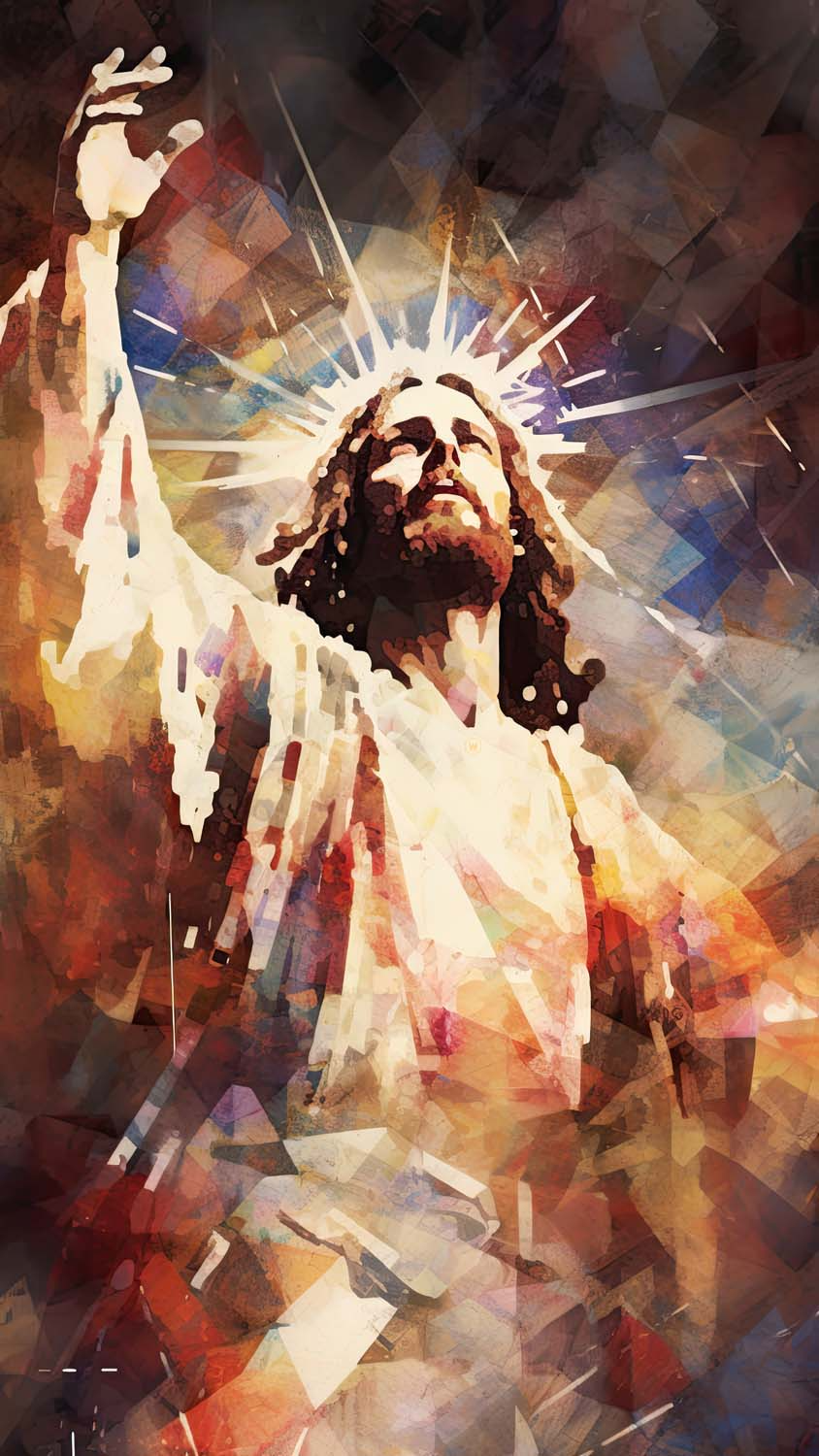 Jesus with us iPhone Wallpaper 4K  iPhone Wallpapers