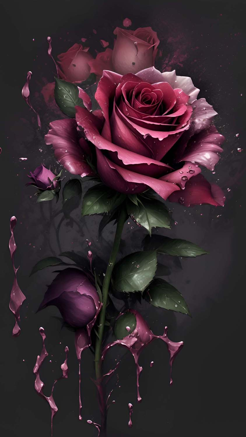 The Rose iPhone Wallpaper 4K  iPhone Wallpapers