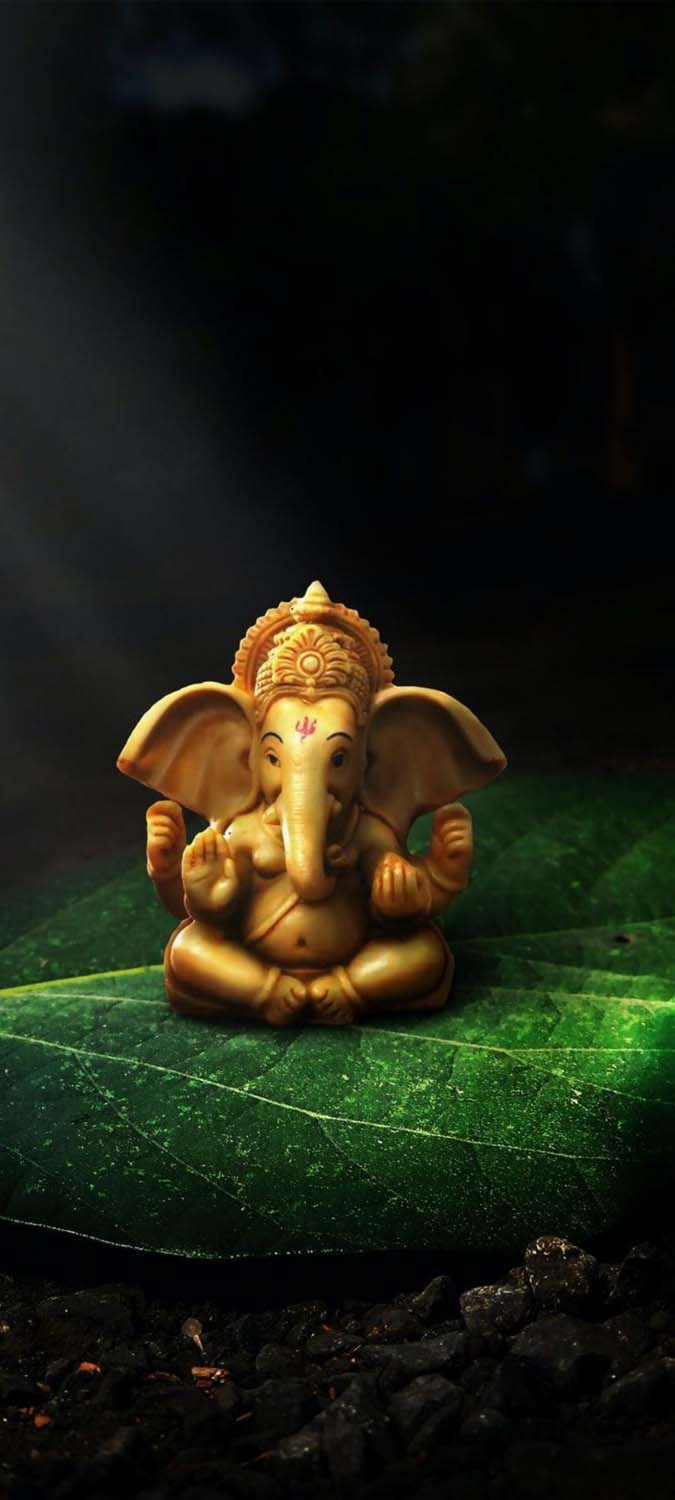 God Ganesha idol iPhone Wallpaper 4K  iPhone Wallpapers