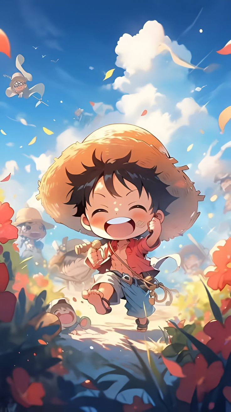 One Piece Cute Wallpaper Iphone - One Piece Chibi