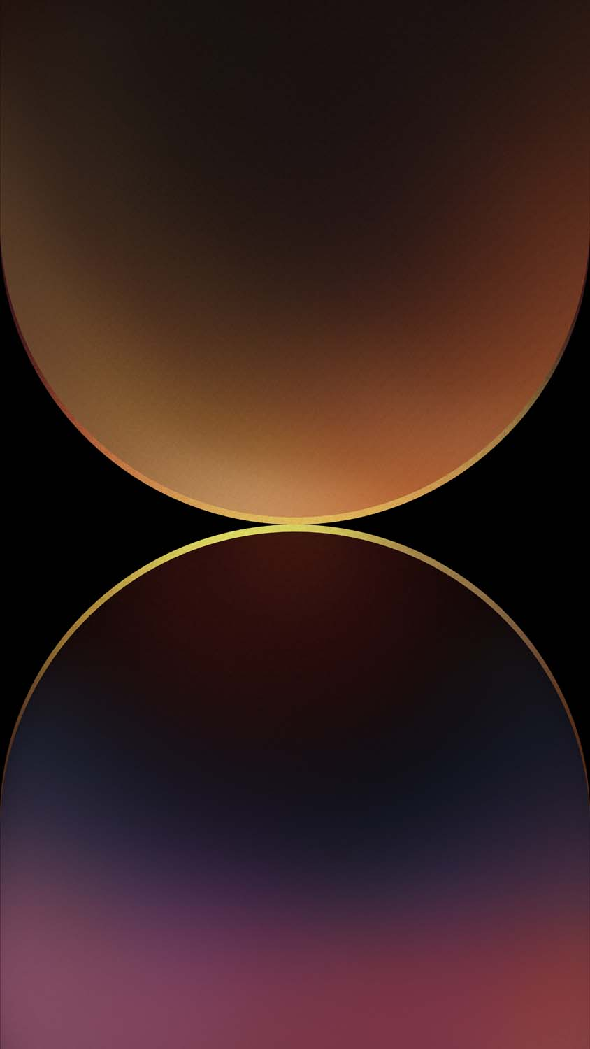 iPhone 15 Pro Gold Dual Gradient Wallpaper  iPhone Wallpapers