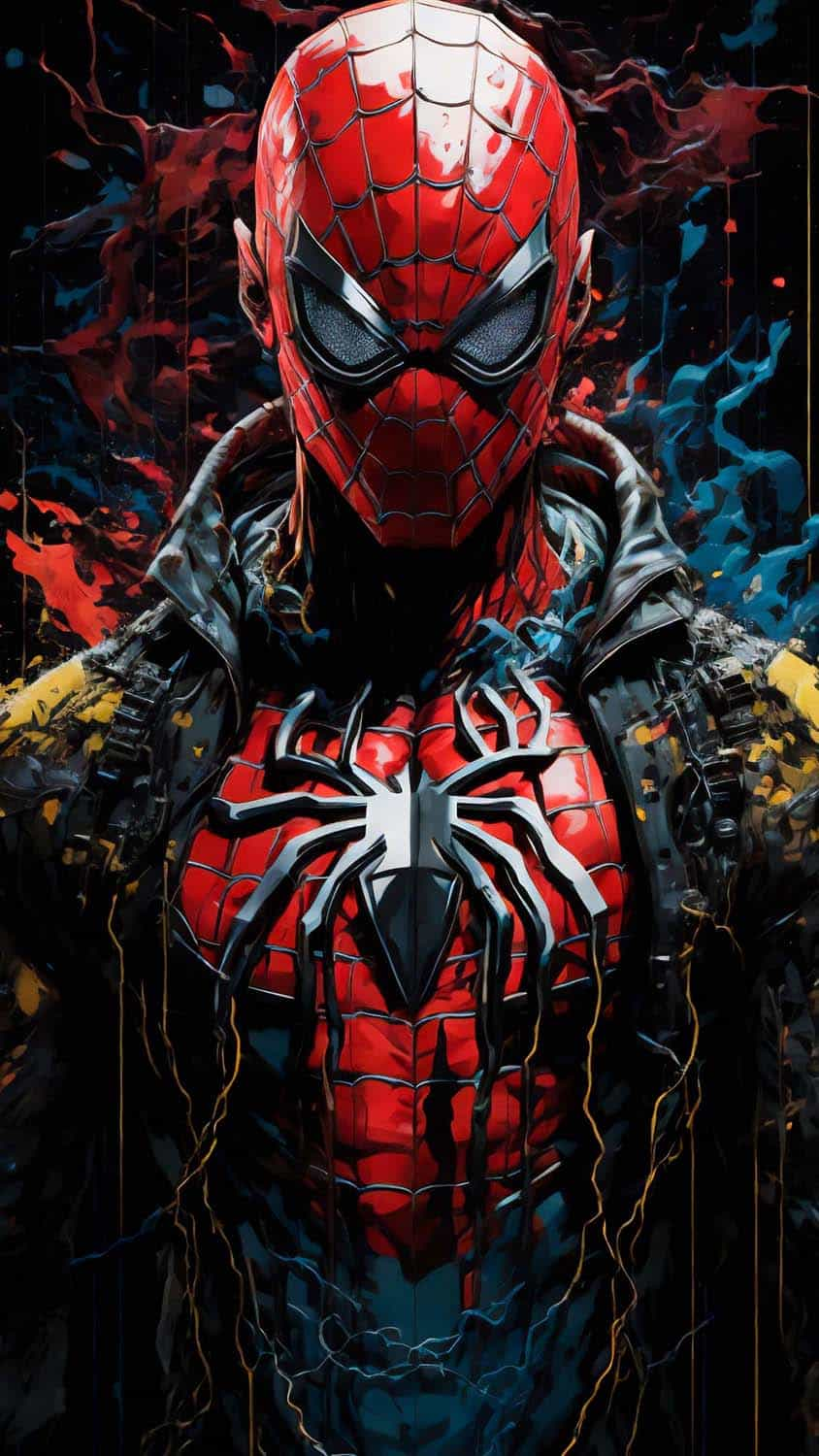 Spiderman Splash iPhone Wallpaper 4K  iPhone Wallpapers