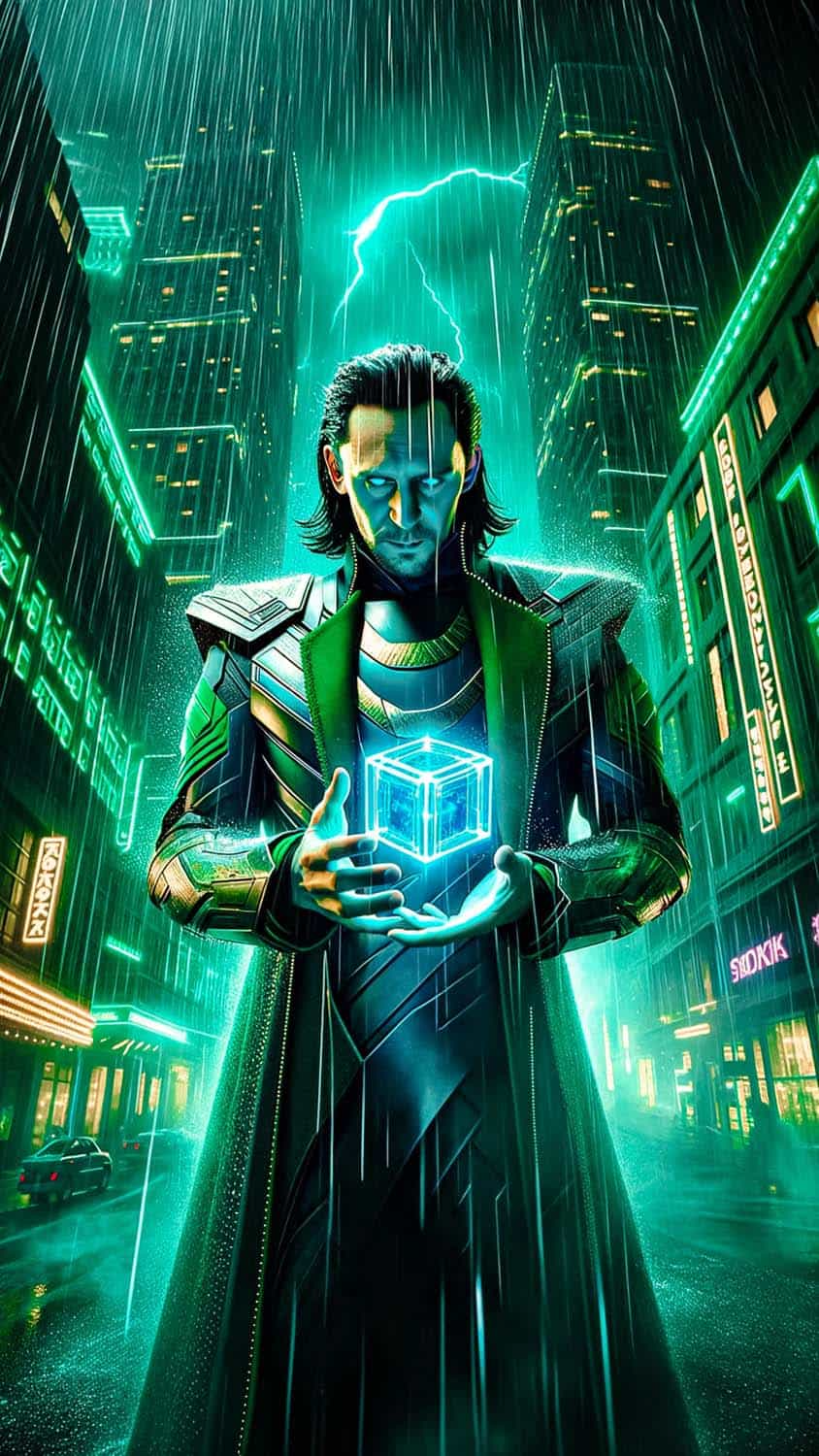 Loki Tesseract iPhone Wallpaper 4K  iPhone Wallpapers