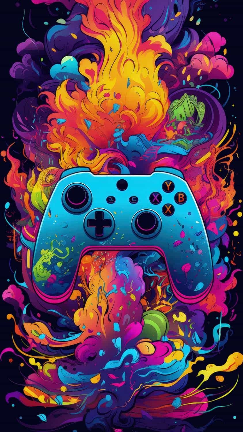 Gamer Art iPhone Wallpaper 4K  iPhone Wallpapers