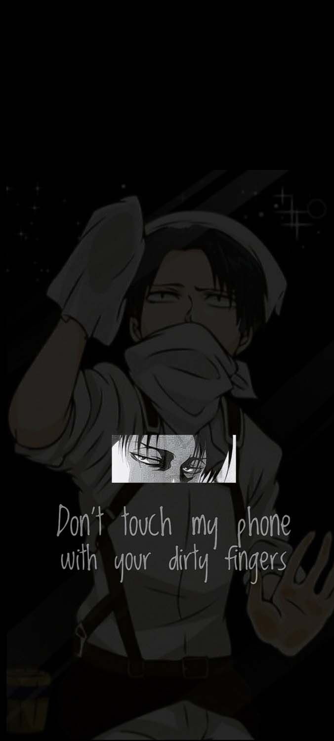 Dont Touch my Phone With Your Dirty Fingers iPhone Wallpaper 4K  iPhone Wallpapers