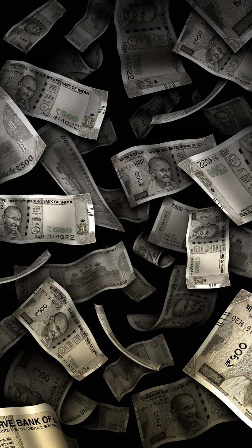 Indian Currency 500 Rupees iPhone Wallpaper 4K  iPhone Wallpapers