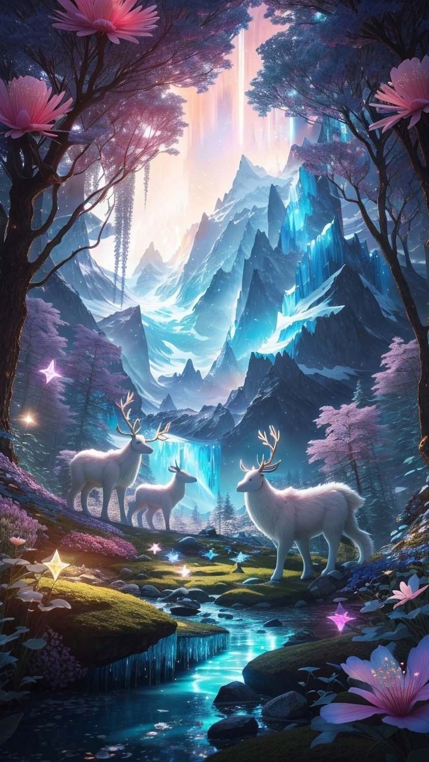 Heavenly Forest iPhone Wallpaper  iPhone Wallpapers