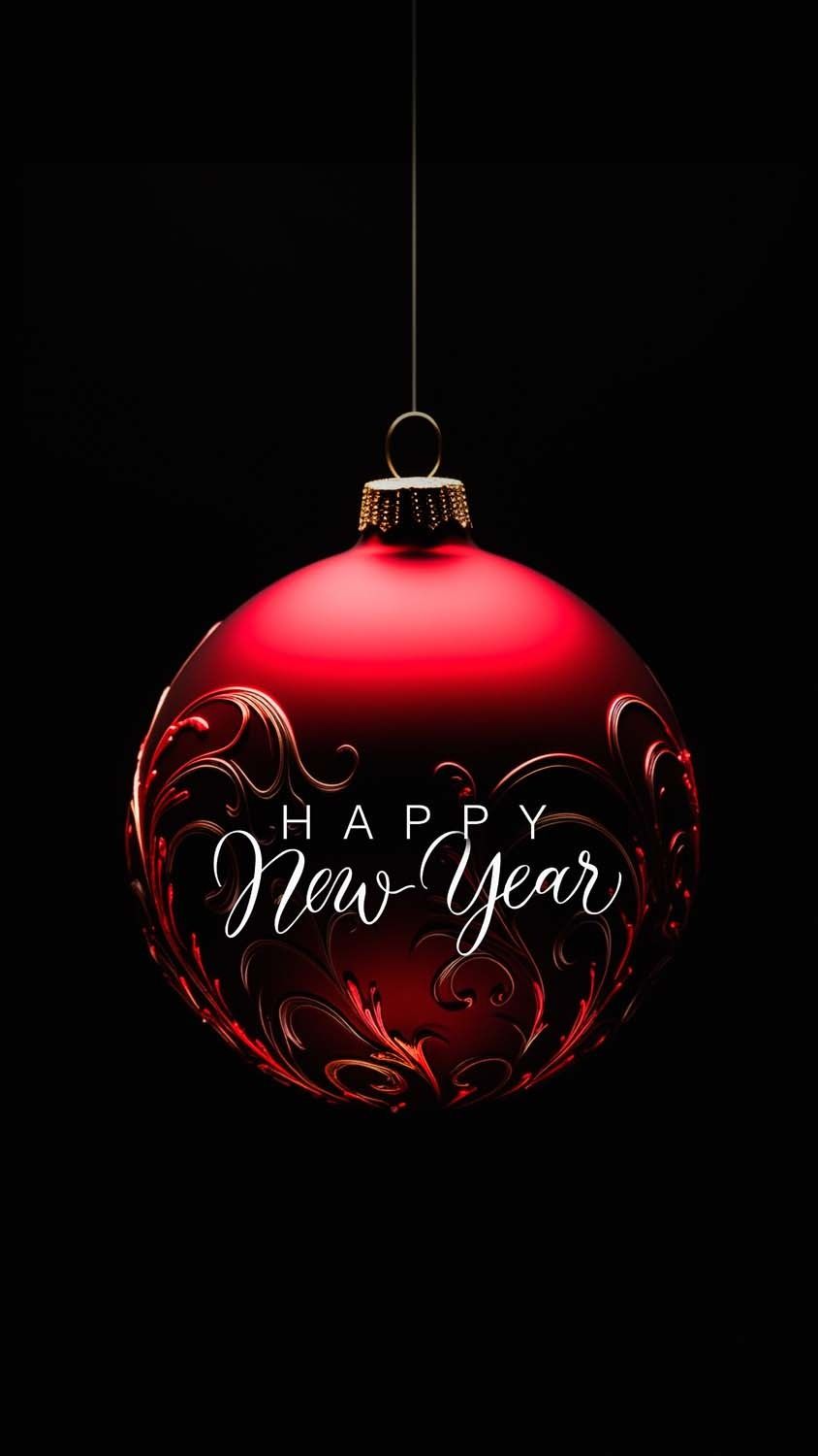 Happy New Year Xmas iPhone Wallpaper  iPhone Wallpapers