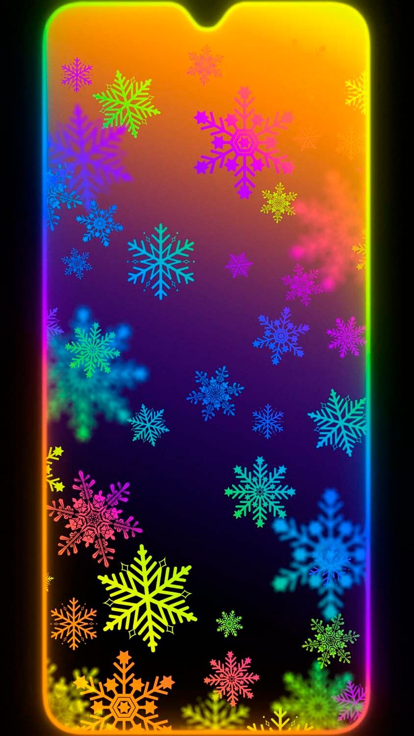 Snowflakes iPhone Wallpaper  iPhone Wallpapers