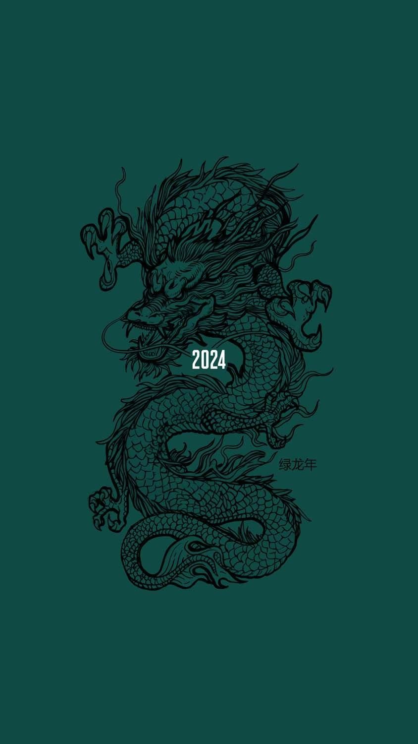 2024 Dragon Year iPhone Wallpaper  iPhone Wallpapers