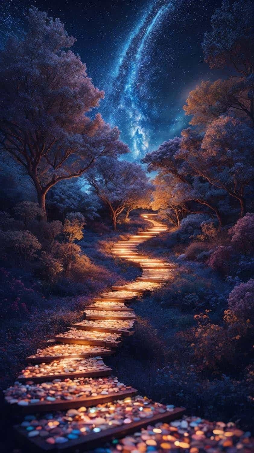 Magical Path iPhone Wallpaper  iPhone Wallpapers