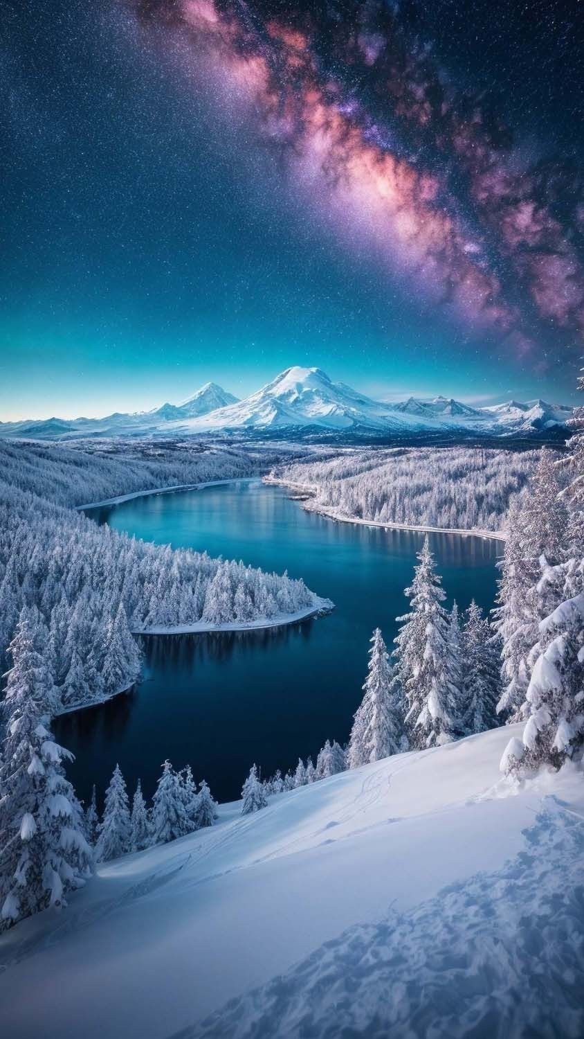 Frozen Lake iPhone Wallpaper  iPhone Wallpapers