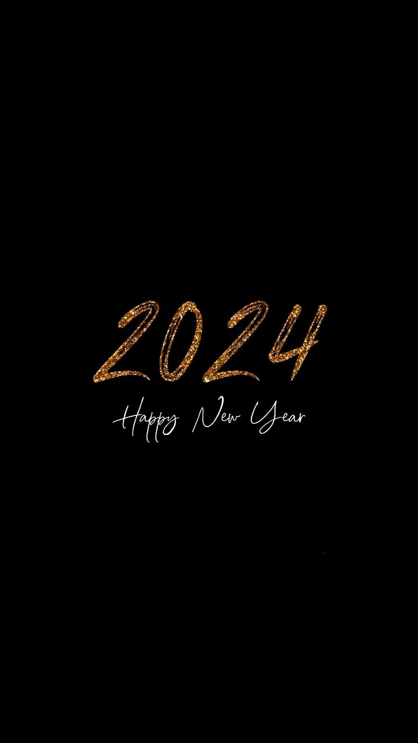 2024 Happy New Year Wallpaper  iPhone Wallpapers