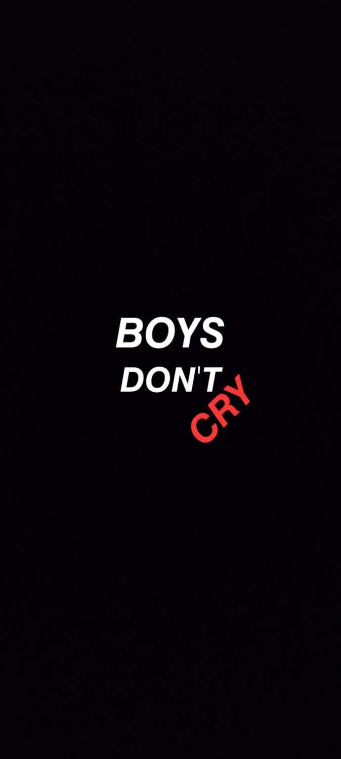 Boys Dont Cry iPhone Wallpaper  iPhone Wallpapers