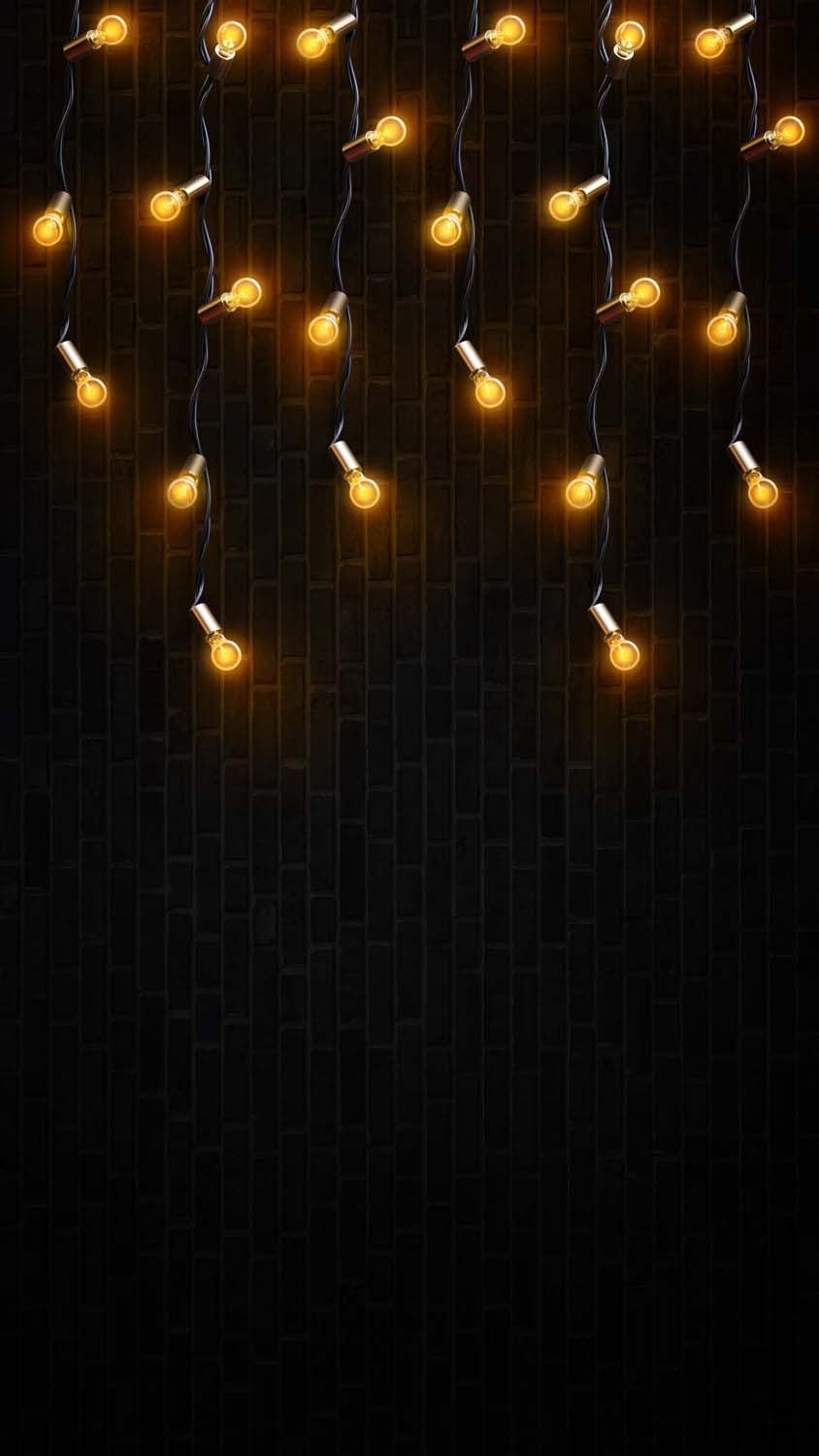 Fairy Lights LED New Year iPhone Wallpaper  iPhone Wallpapers