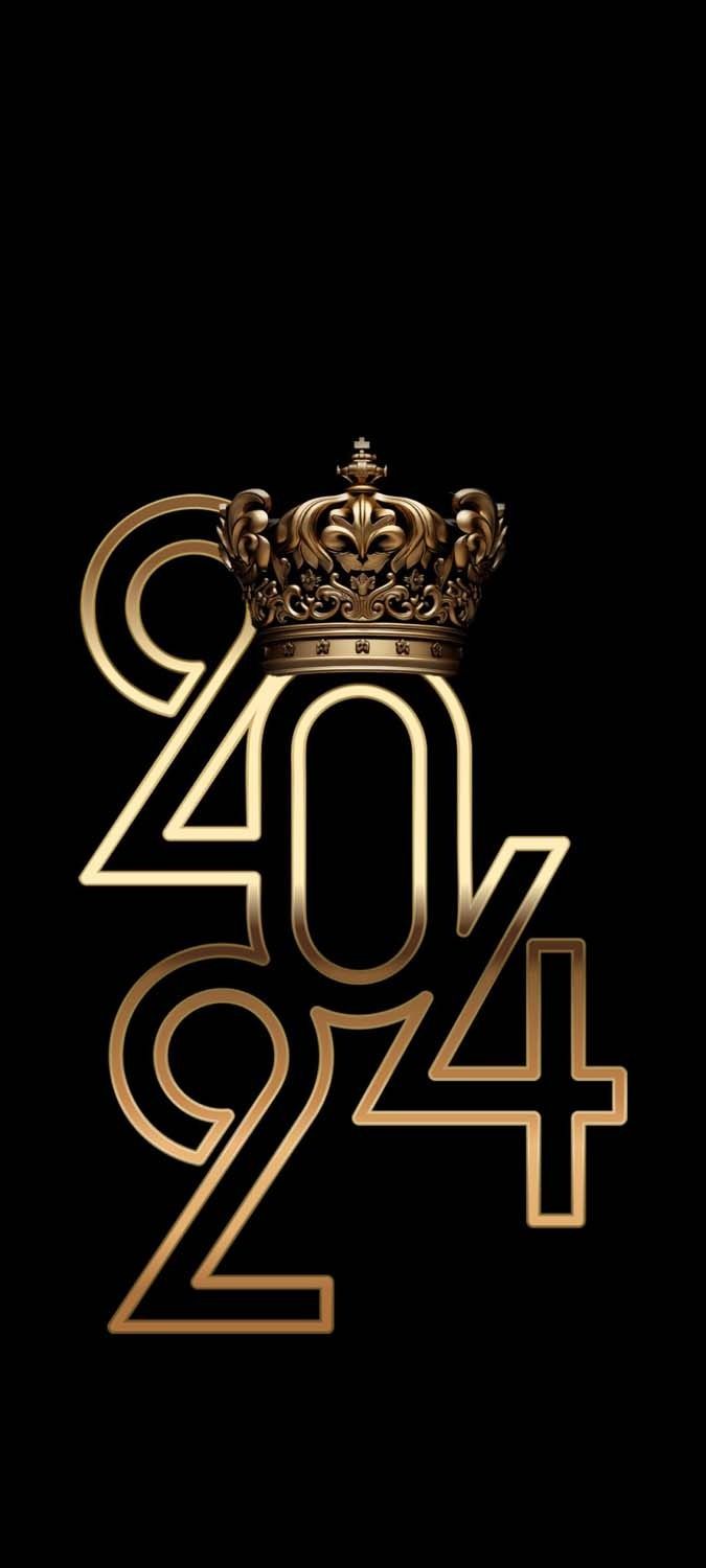 2024 Gold iPhone Wallpaper  iPhone Wallpapers