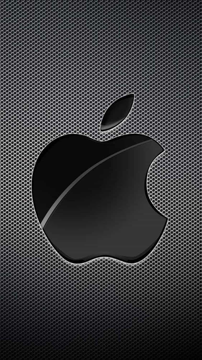 Apple Logo 3D Dark Wallpaper
