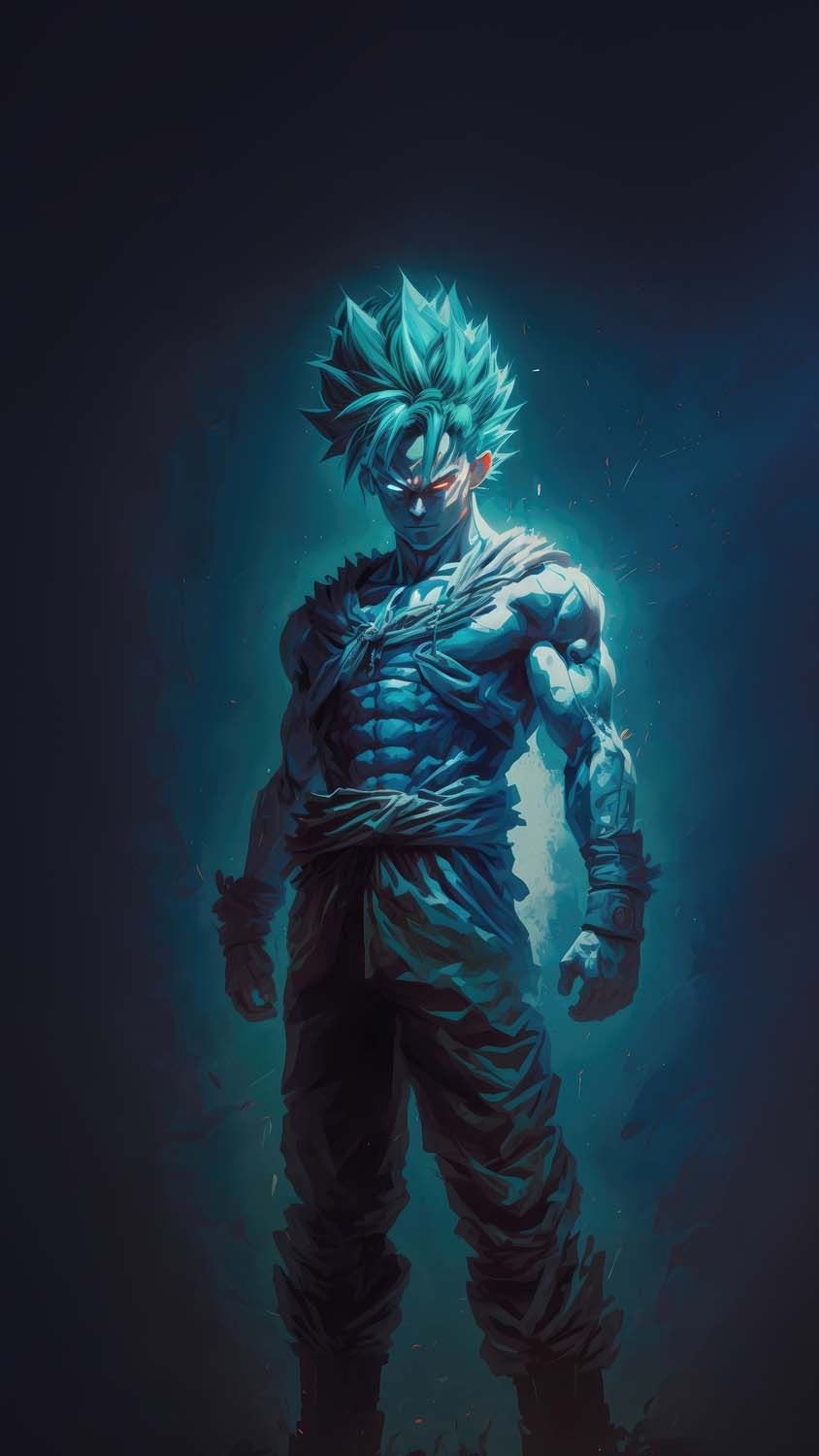 Goku Super saiyan blue iPhone Wallpaper