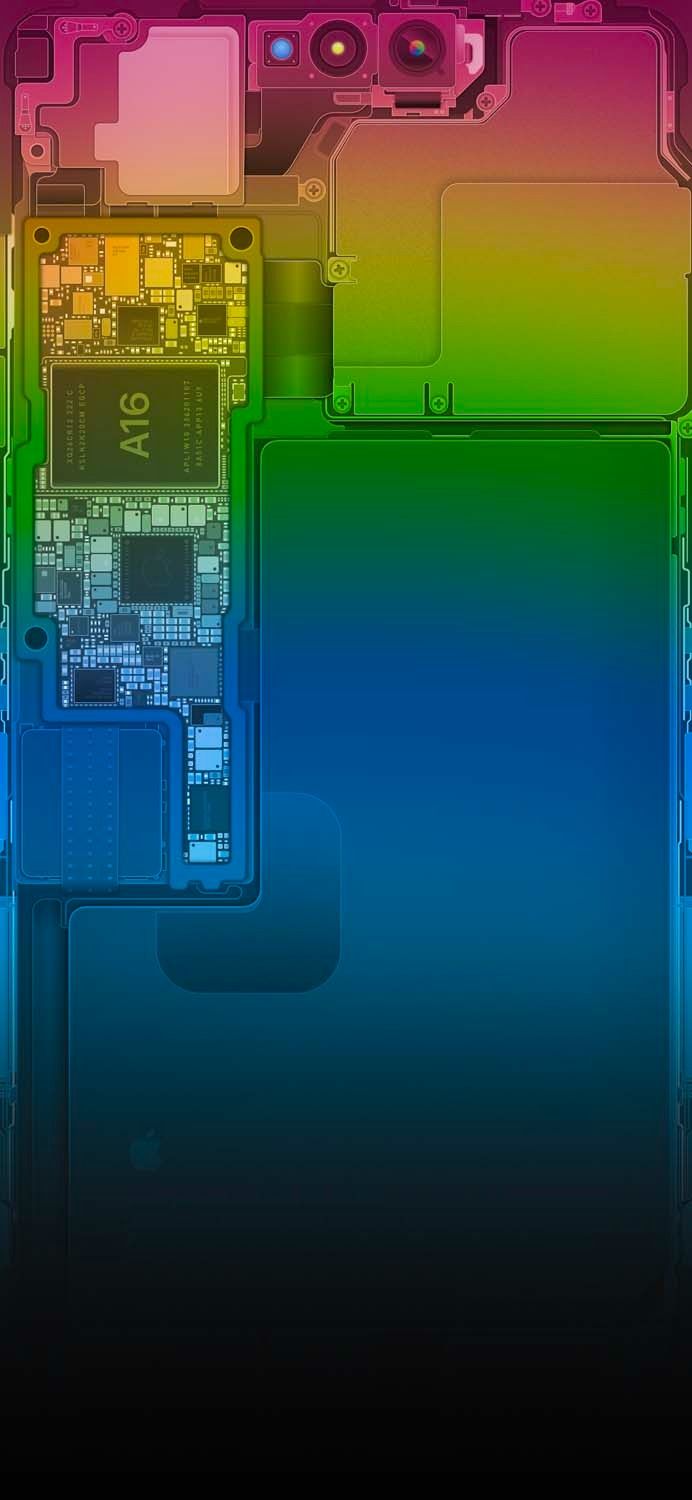 iPhone 15 Pro Max Schematic iPhone Wallpaper