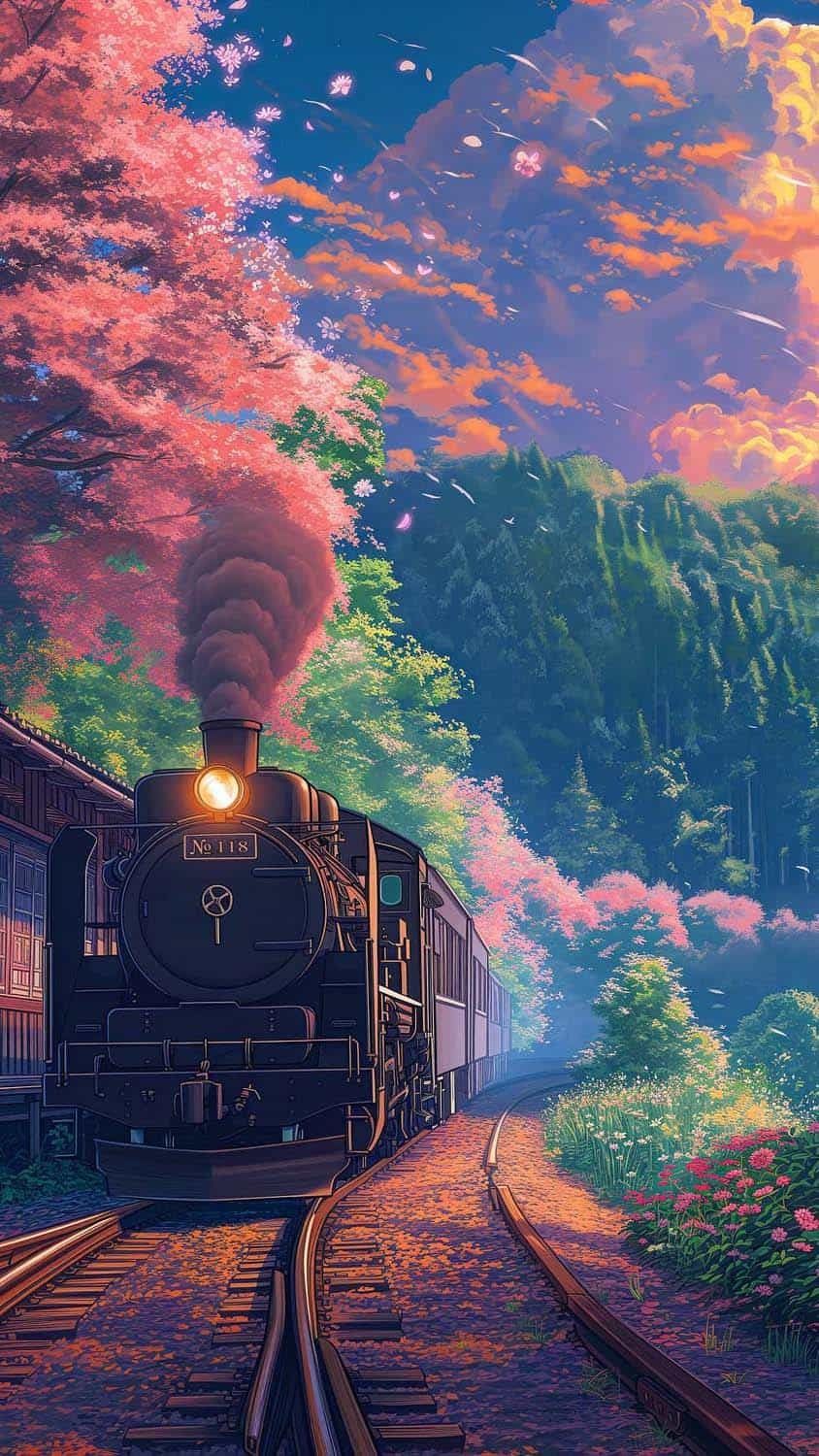 Nature Express iPhone Wallpaper