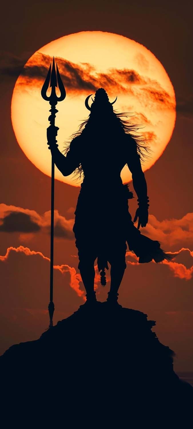 God of Gods Shiva iPhone Wallpaper