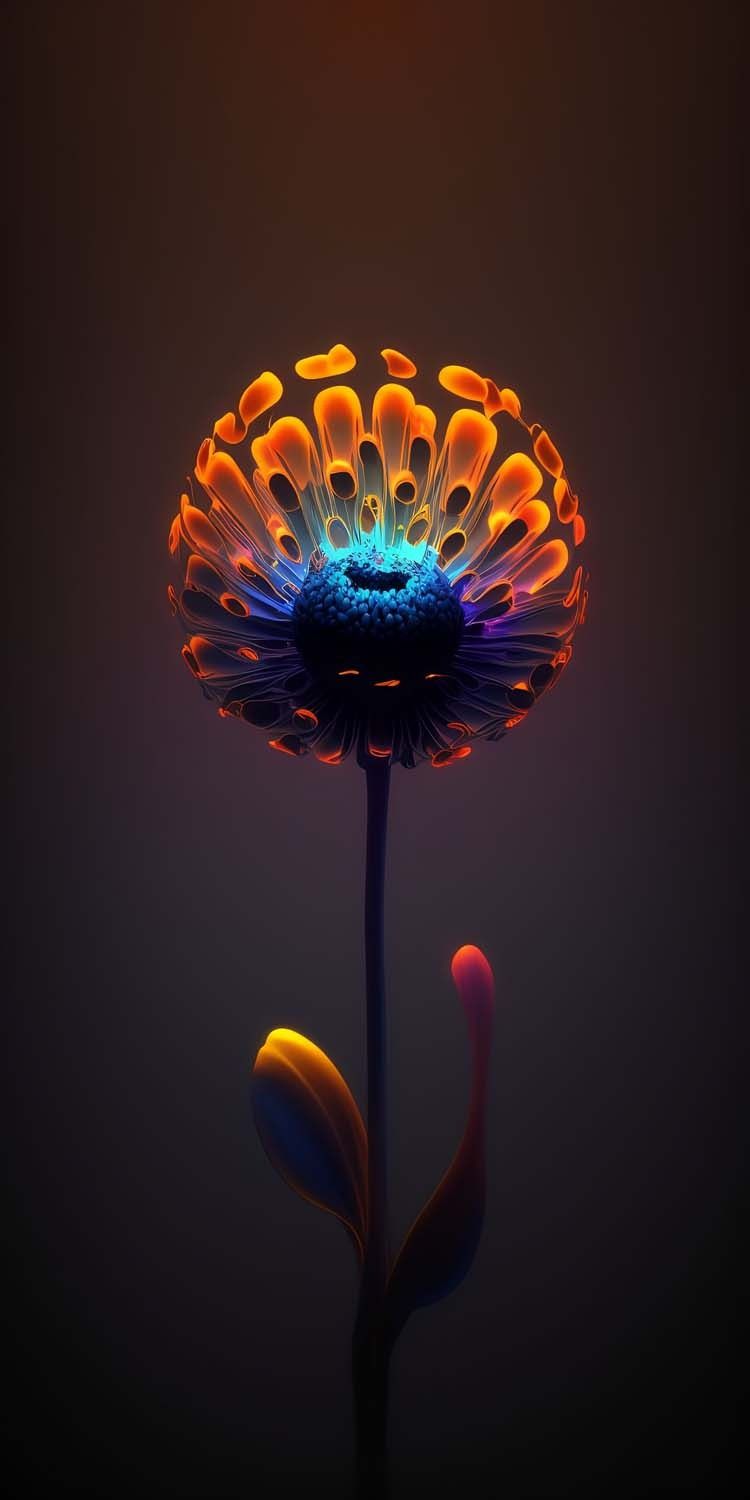 Dandelion Flower Ai iPhone Wallpapers