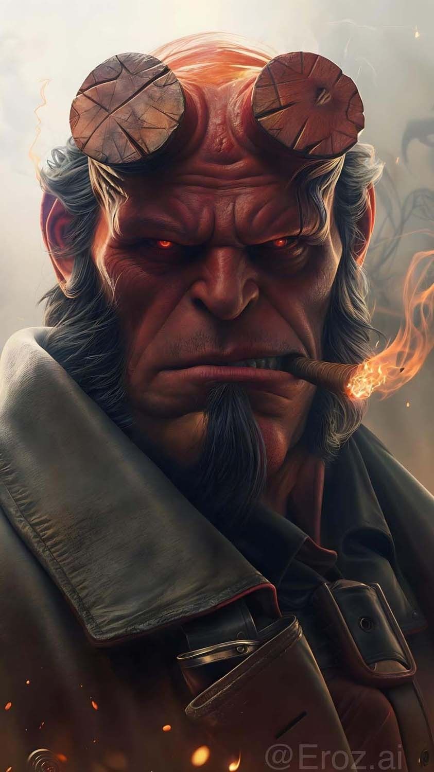 Hellboy iPhone Wallpaper HD