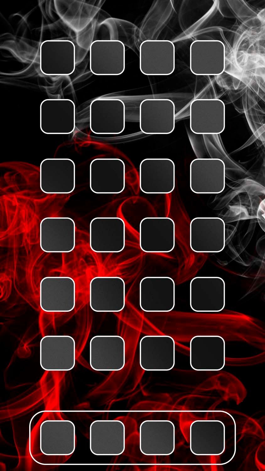iOS 18 App Dock iPhone Wallpaper HD
