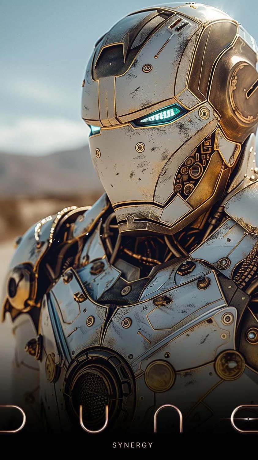 Iron Man in Dune iPhone Wallpaper HD