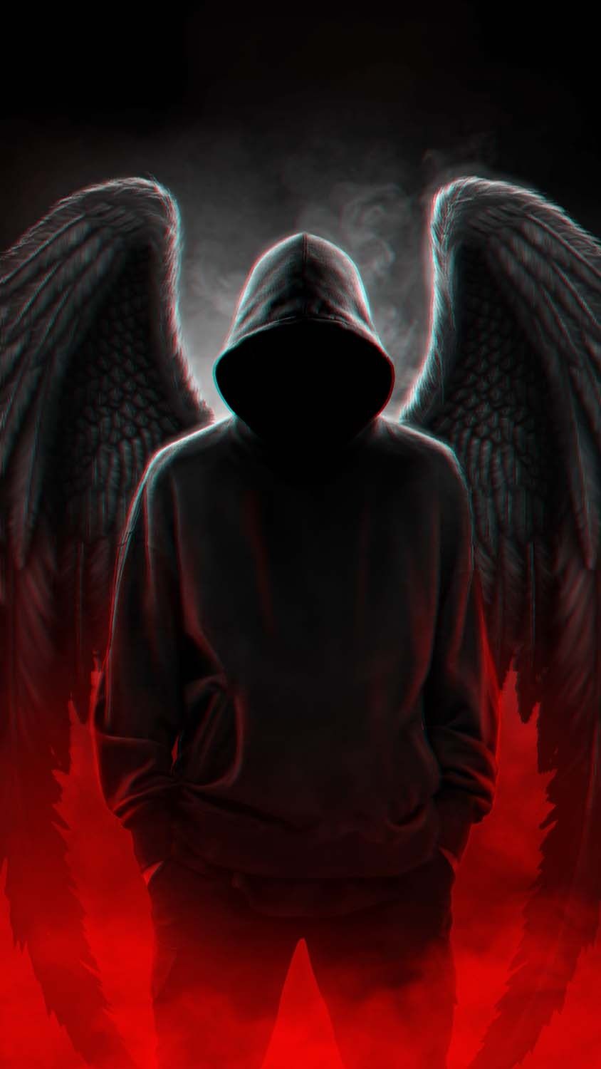 Dark Angel iPhone Wallpaper HD