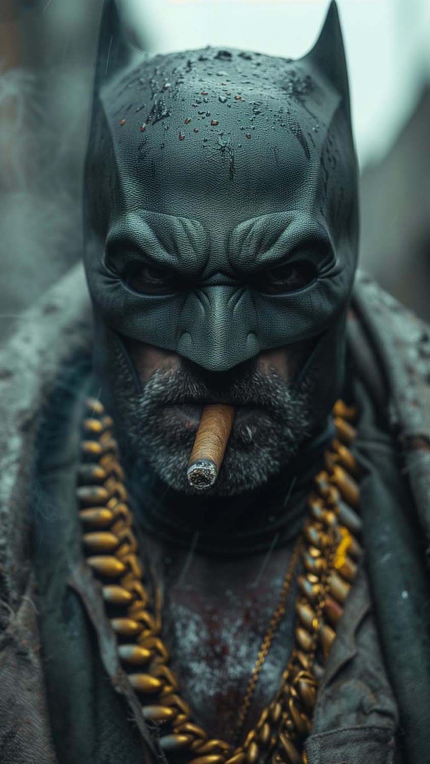 Batman Thug Life By erozai iPhone Wallpaper HD