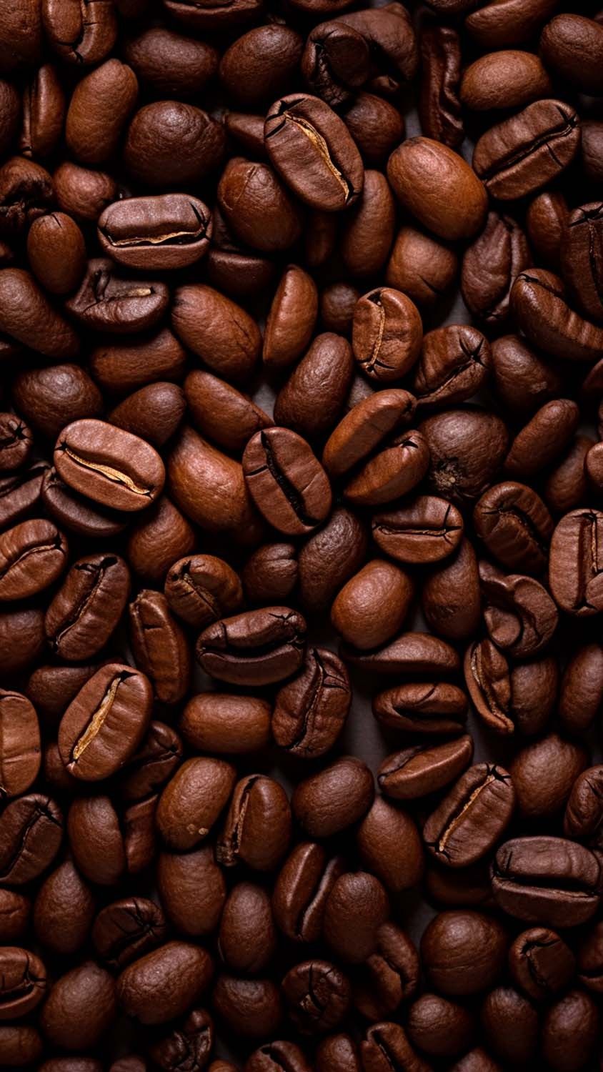 Roasted Coffee Beans iPhone Wallpaper HD