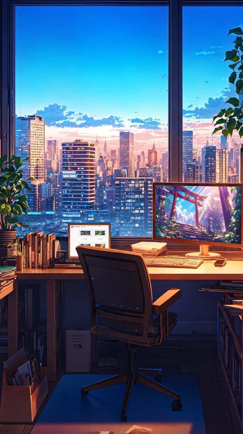 Window Desk By sideygitart iPhone Wallpaper HD