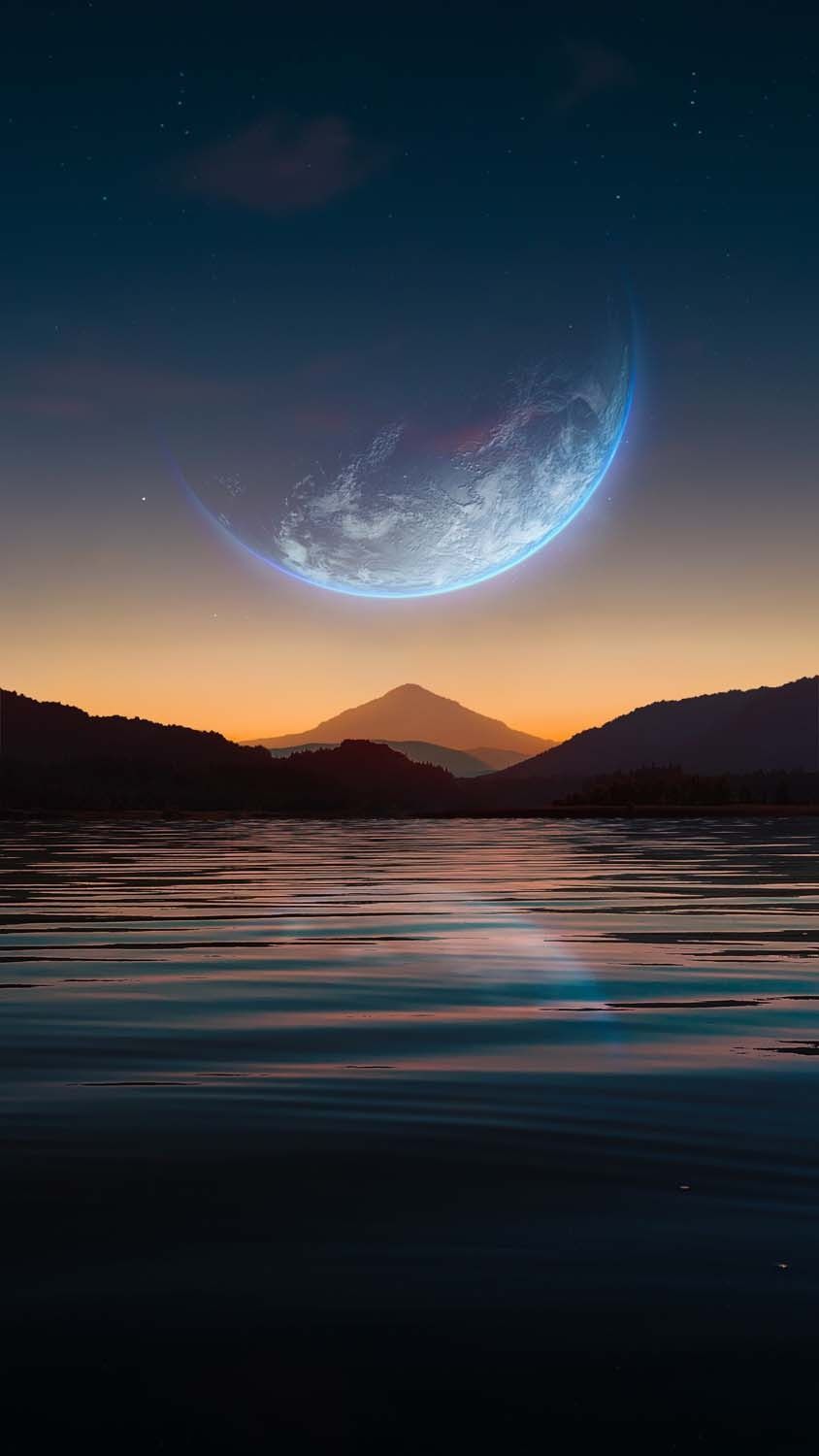 Second Earth iPhone Wallpaper HD
