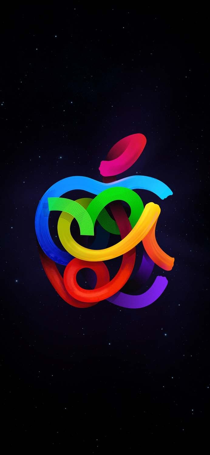 Apple Art iPhone Wallpaper HD