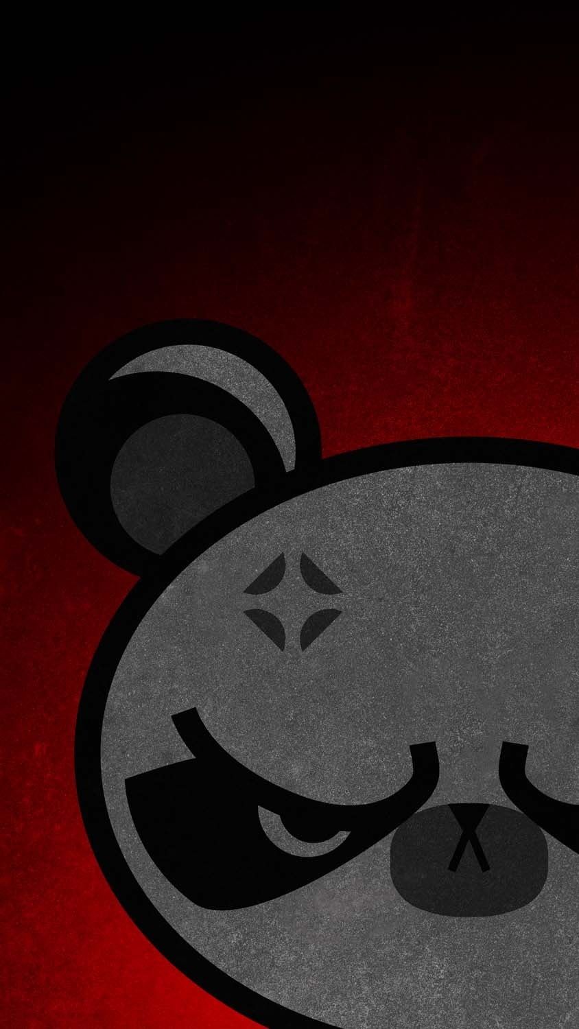 Angry Panda iPhone Wallpaper HD