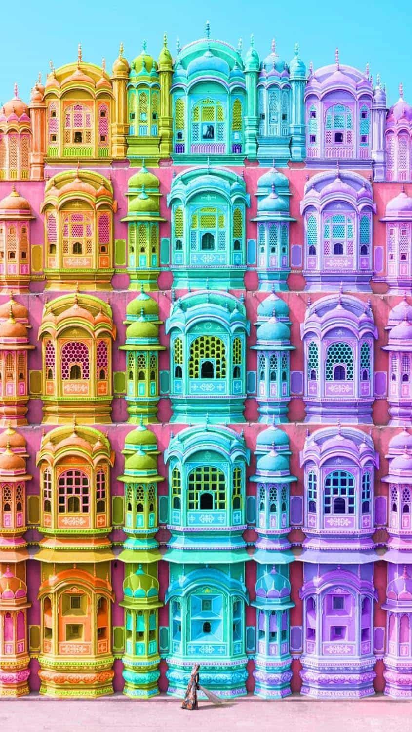 Hawa Mahal Jaipur iPhone Wallpaper