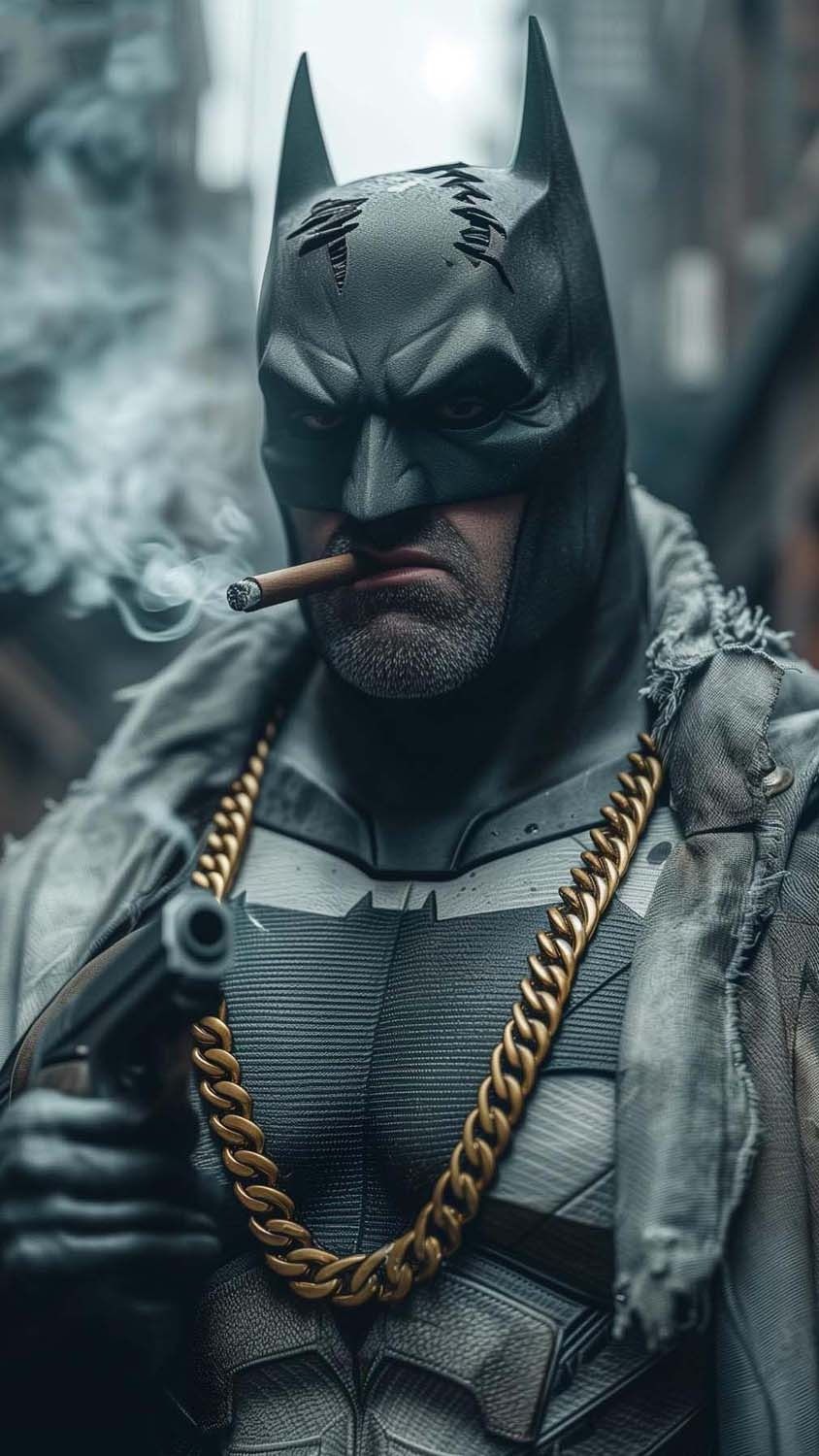 Gangsta Batman By eroz ai