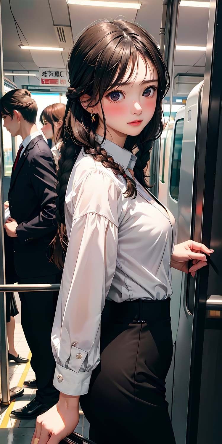 Girl in Train