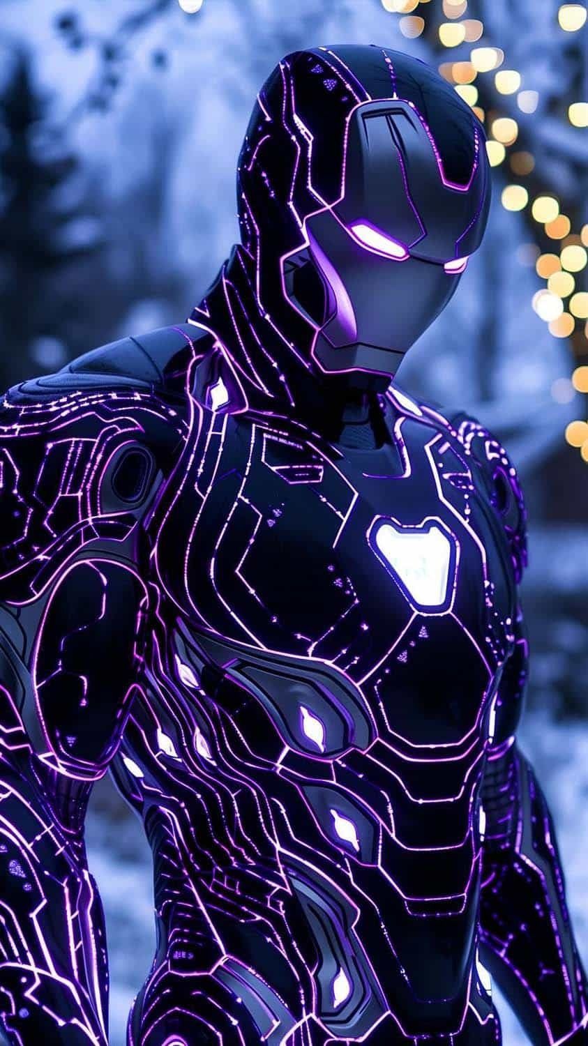 Iron Man Purple Armor