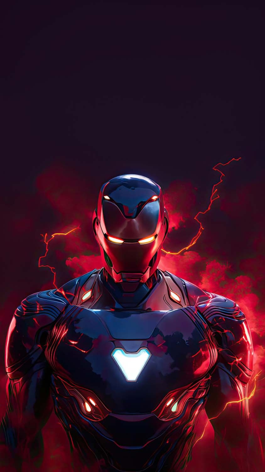 iron man red armor radiance