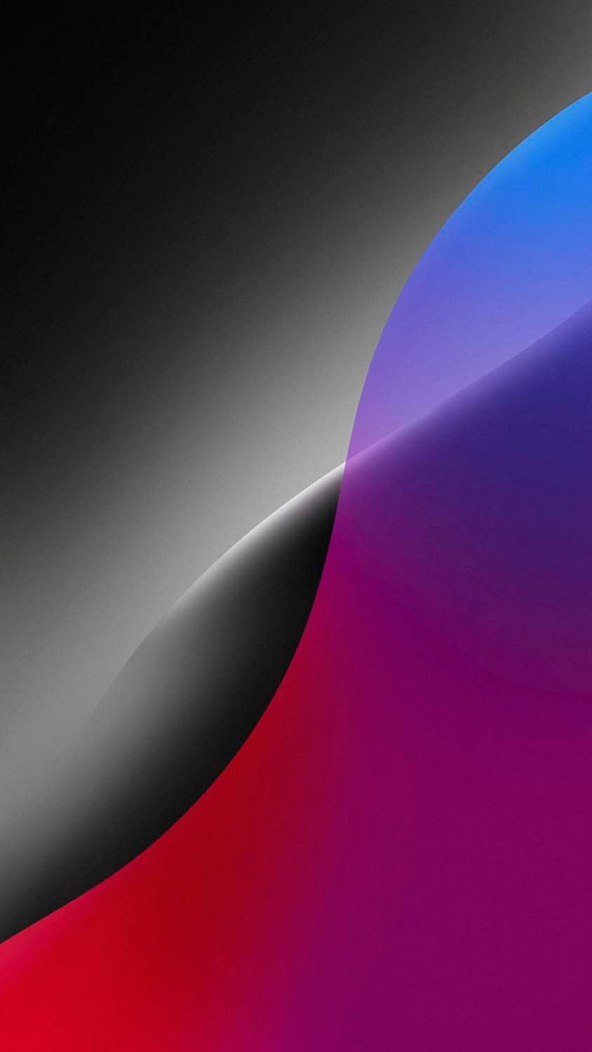 iOS 18 Abstract Gradient Wallpaper