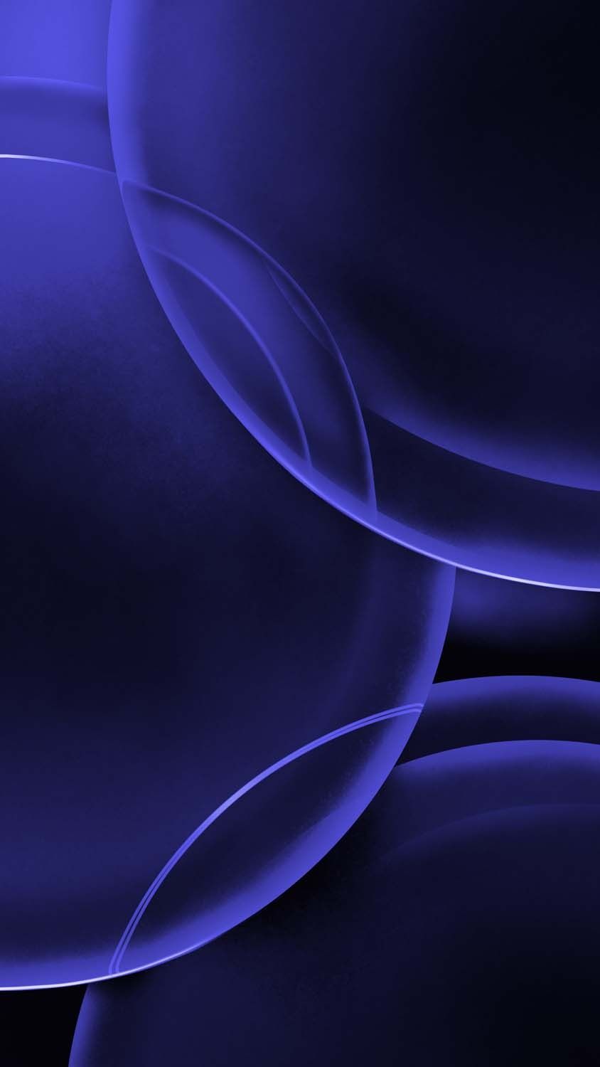 iPhone 16 Pro Max Dark Blue Wallpaper