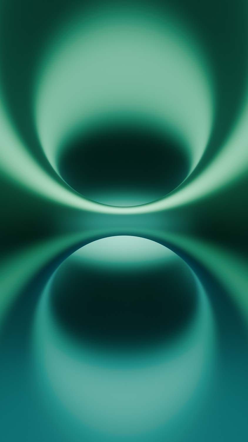 iPhone 16 Green Wallpaper