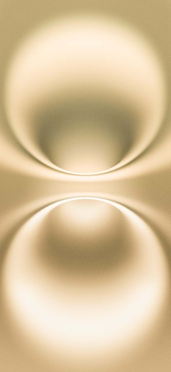 iPhone 16 Plus Gold Wallpaper