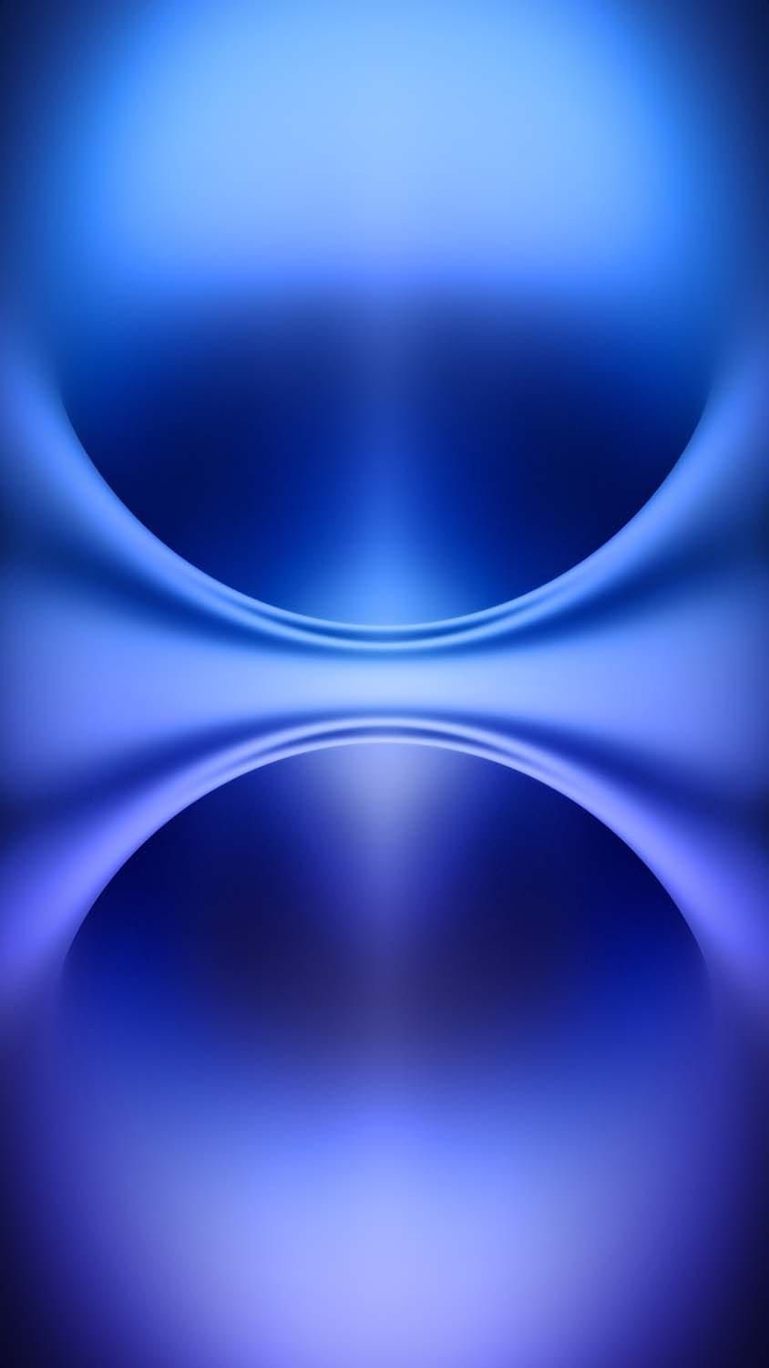 iPhone 16 Blue Wallpaper